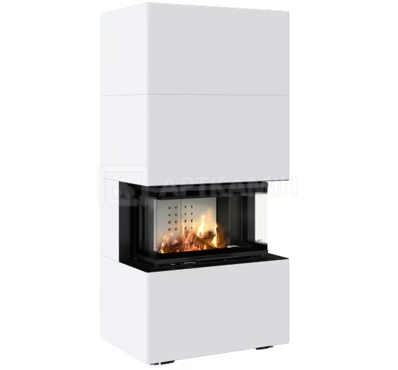 Камін модульний Kratki Home Easy Box NBC Bianco 7 кВт. Фото 3