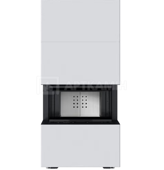 Камин модульный Kratki Home Easy Box NBC Bianco 7 кВт. Фото 2
