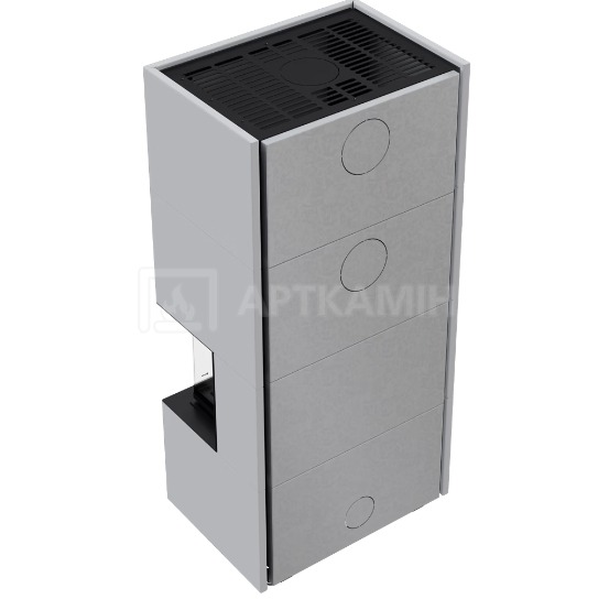 Камін модульний Kratki Home Easy Box NBC Bianco 7 кВт. Фото 6