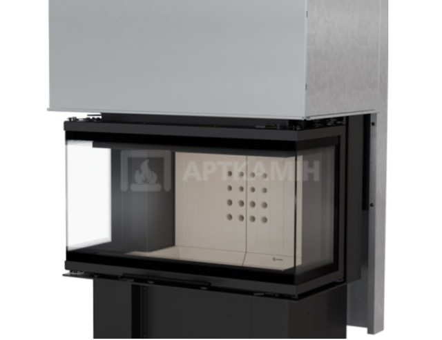 Камін модульний Kratki Home Easy Box NBC Bianco 7 кВт. Фото 4