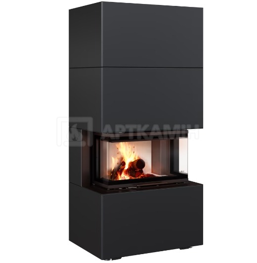 Камін модульний Kratki Home Easy Box NBC Black 7 кВт. Фото 4