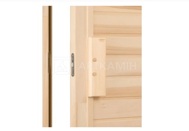 Двері для сауни Tesli глухі Зебра 80x200. Фото 4