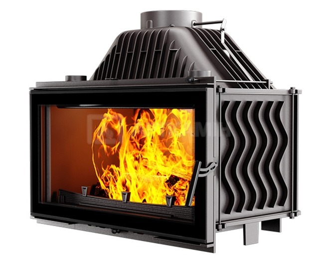 Каминная топка Kawmet W16 Black 13,5 кВт ECO. Фото 6