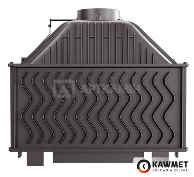 Каминная топка Kawmet W16 Black 13,5 кВт ECO. Фото 7