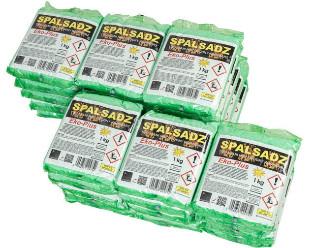 Spalsadz Eko Plus 1 кг x 30 шт засіб для чищення димоходів порошок каталізатор. Фото 3