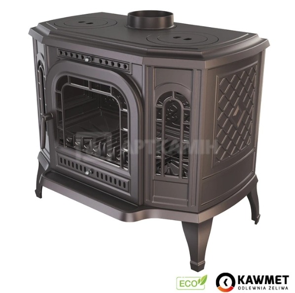 Піч опалювально-варильна Kawmet P7 LB 10,5 кВт CookTop ECO. Фото 7