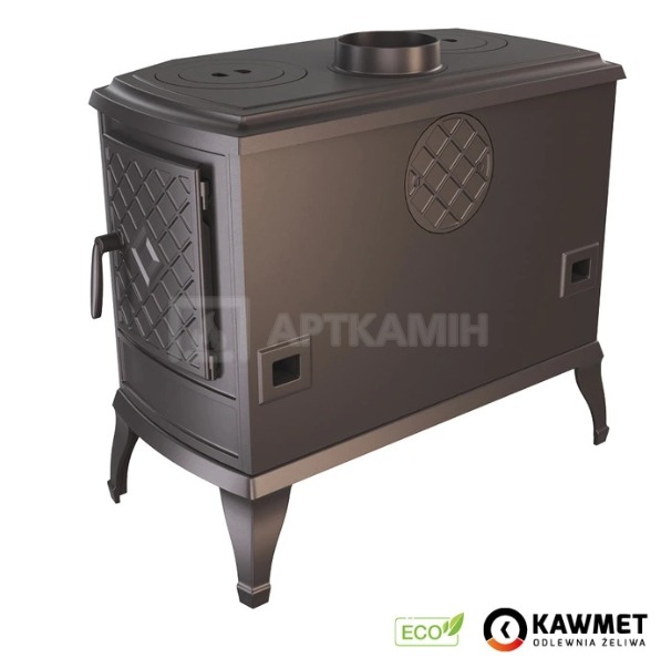 Піч опалювально-варильна Kawmet P7 PB 10,5 кВт CookTop ECO. Фото 10