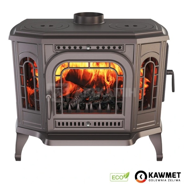 Піч опалювально-варильна Kawmet P7 PB 10,5 кВт CookTop ECO. Фото 2
