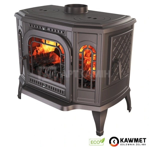 Піч опалювально-варильна Kawmet P7 PB 10,5 кВт CookTop ECO. Фото 3
