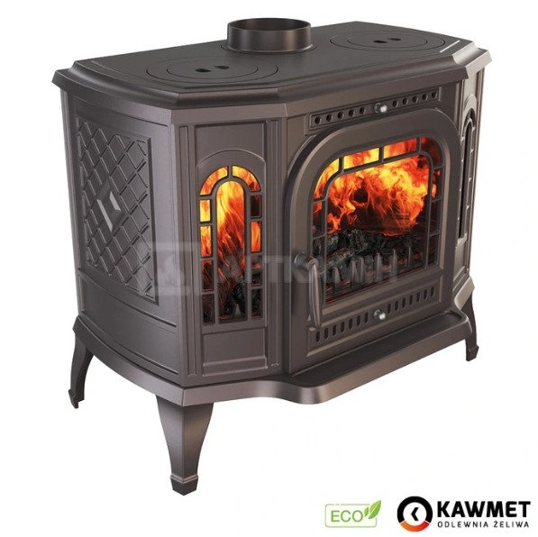 Піч опалювально-варильна Kawmet P7 PB 10,5 кВт CookTop ECO. Фото 4