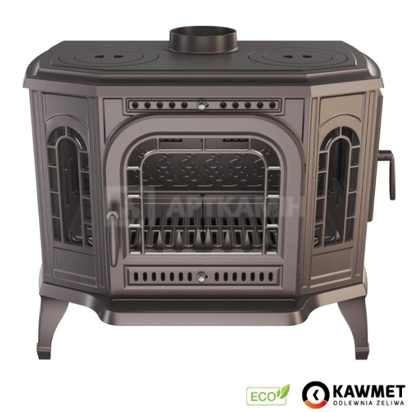 Піч опалювально-варильна Kawmet P7 PB 10,5 кВт CookTop ECO. Фото 9