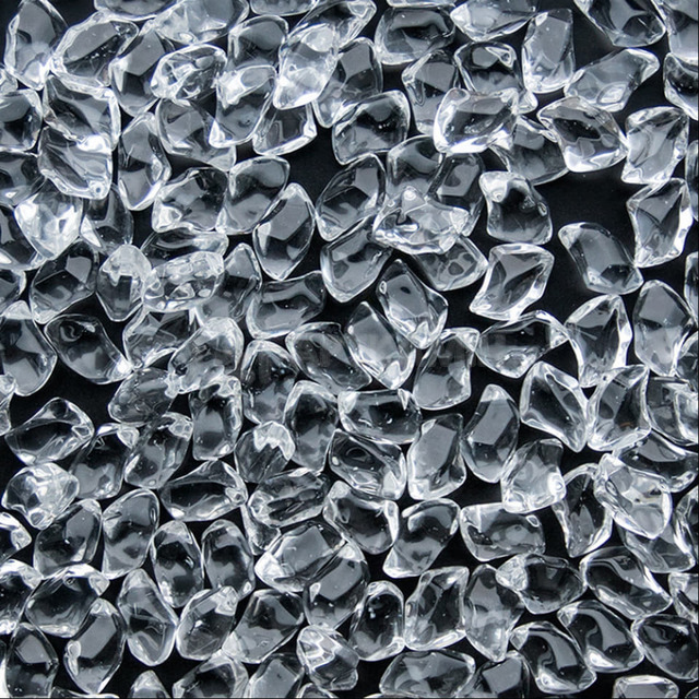 Декоративные камни Kratki Fire Glass ZFS01N прозрачные. Фото 2
