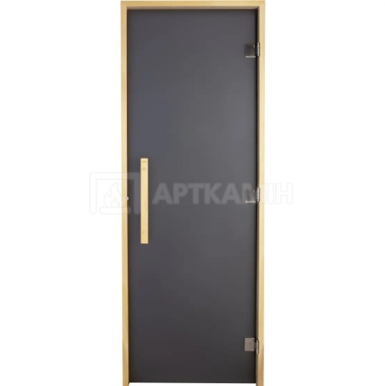 Скляні двері для сауни Tesli Lux Graphite 80x200