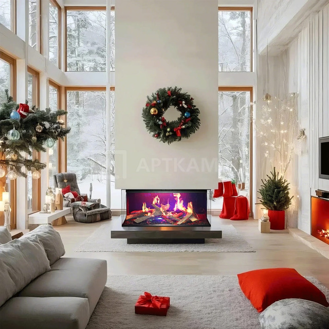 Электрический камин Royal Flame Holographic TS 50 H LCD. Фото 3