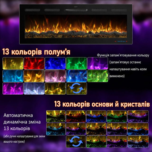 Електричний камін Royal Flame Galaxy 60R PRO LOG. Фото 6