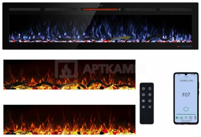 Електричний камін Royal Flame Crystal 72R PRO
