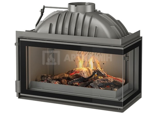 Каминная топка Invicta Foyer d’angle 800 VD правосторонняя 6283-72