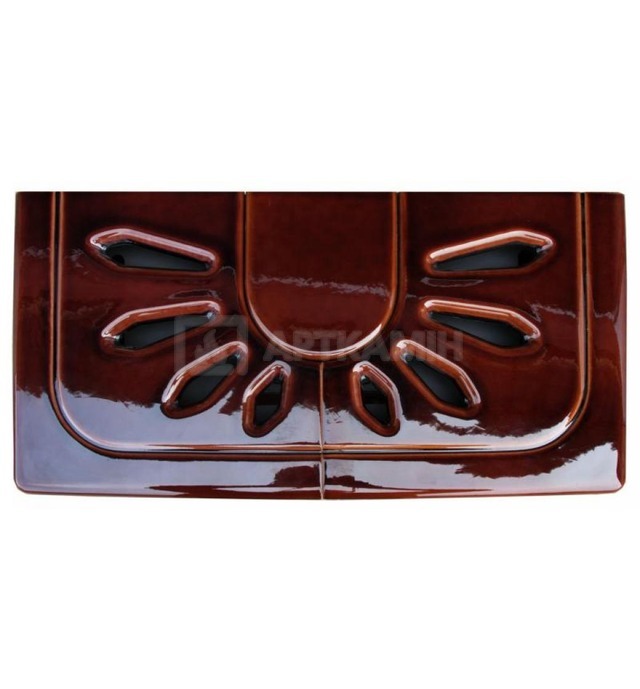 Піч Thorma Borgholm Top Ceramic dark brown. Фото 7