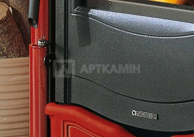 Отопительно-варочная печь Nordica Termo Nicoletta con forno D.S.A. бордо. Фото 3