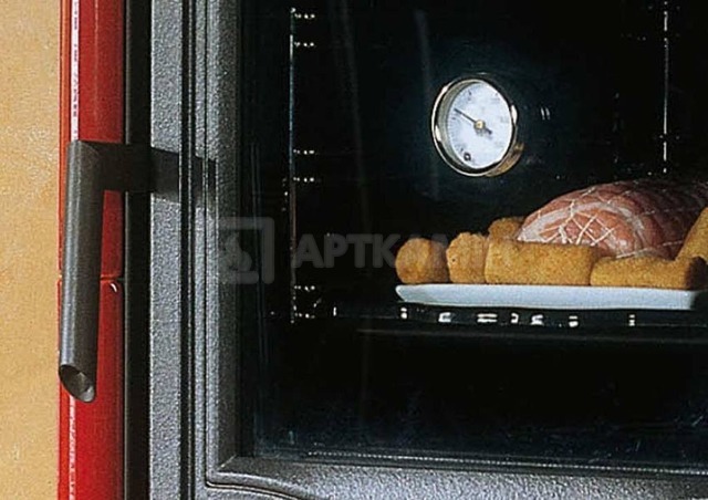 Отопительно-варочная печь Nordica Termo Nicoletta con forno D.S.A. бордо. Фото 4