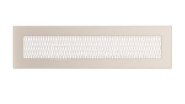 Решітка для каміну Kratki кремова 11/42