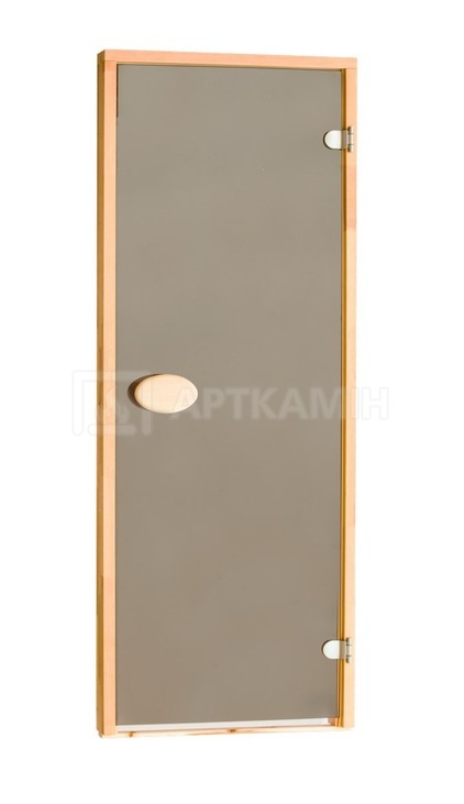 Скляні двері для сауни Pal 80x200 (бронза, 8 мм)
