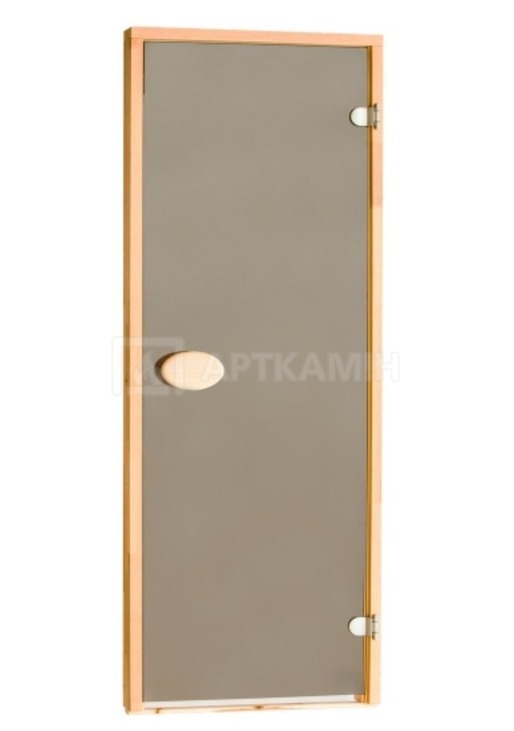 Скляні двері для сауни Pal 80x190 (шиншила, 8 мм)