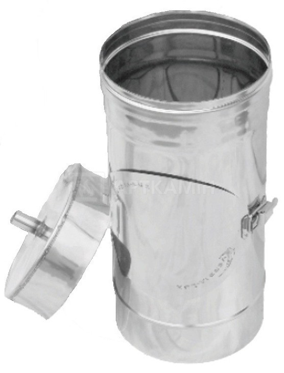 Ревізія димоходу нерж. Версія Люкс D-120 мм товщ. 0,5 мм