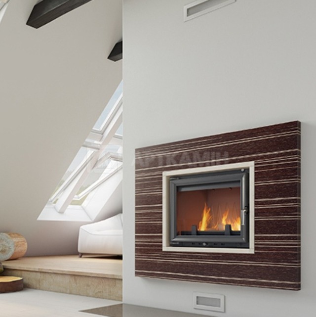 Каминная топка Kratki Antek Deco 10 кВт. Фото 2