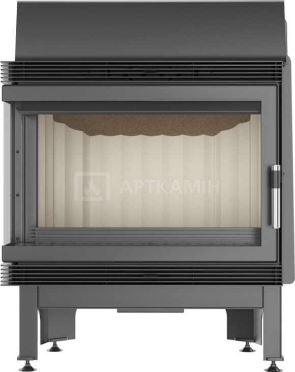 Каминная топка Kratki Blanka 670/570/L/BS 12 кВт левая. Фото 2