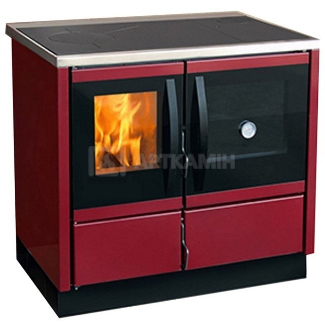 Піч-камін MBS Thermo Rocky червона
