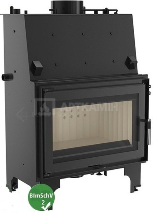 Каминная топка Kratki Aquario O/12/PW/W с водяным контуром