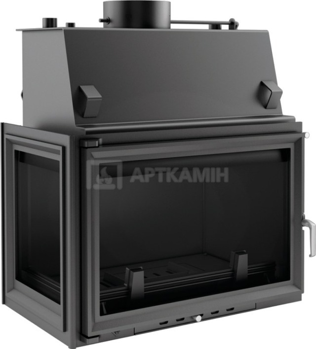 Каминная топка Kratki Oliwia PW/BL/22/W с водяным контуром