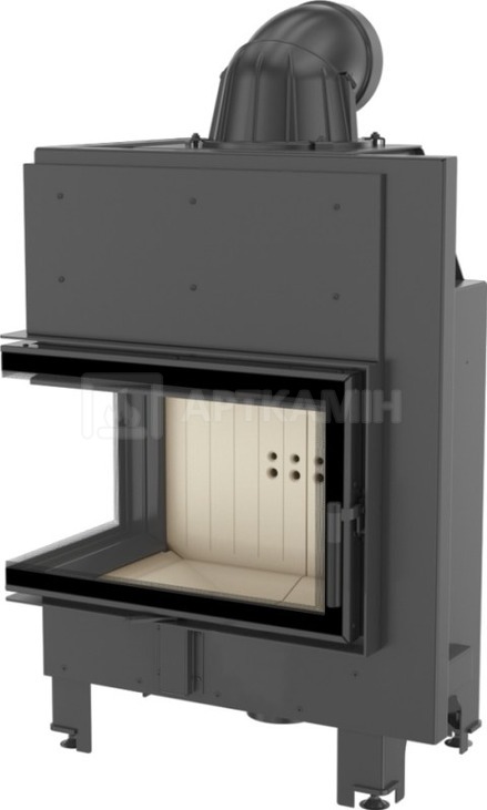 Каминная топка Kratki MBM L/BS 10 кВт левая. Фото 2