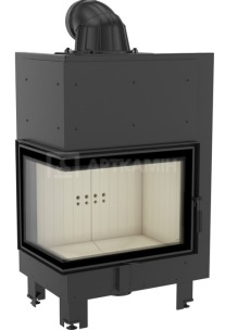 Каминная топка Kratki MBZ L/BS 13 кВт левая