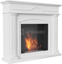 Біокамін Kratki December білий TÜV