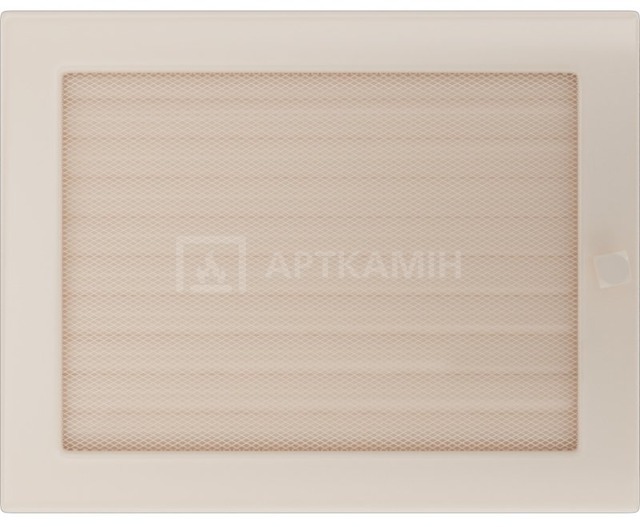 Решітка для каміну Kratki кремова 22/30 з жалюзі. Фото 2