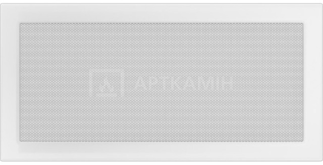 Решітка для каміну Kratki біла 22/45