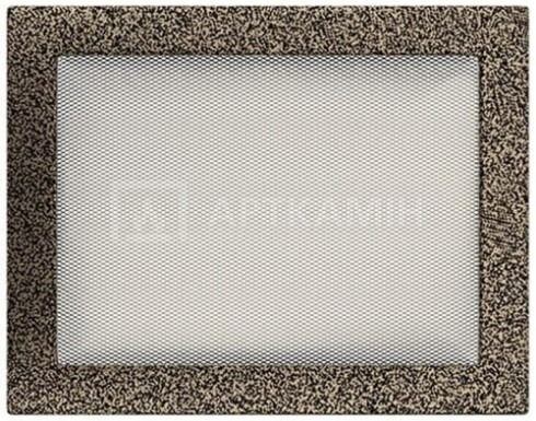 Решітка для каміну Kratki чорно-золота 22/30