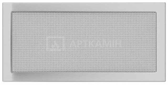 Решітка для каміну Kratki срібна (матова) 22/45