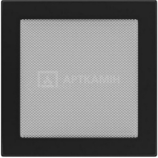Решітка для каміну Kratki чорна 22/22