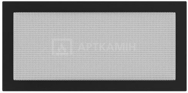 Решітка для каміну Kratki чорна 22/45