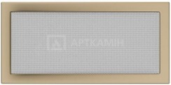 Решітка для каміну Kratki золото гальванізована 22/45