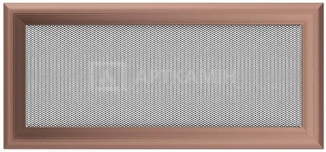 Решетка для камина Kratki медь Оскар 17/37