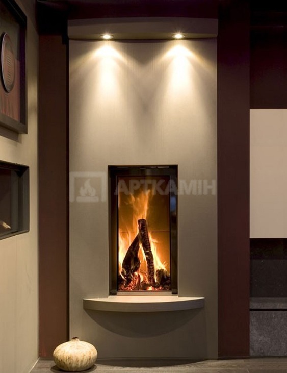 Каминная топка M-Design Luna 550 V Diamond Plus. Фото 2