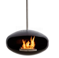 Біокамін Cocoon Fires Aeris Hanging Cocoon Black