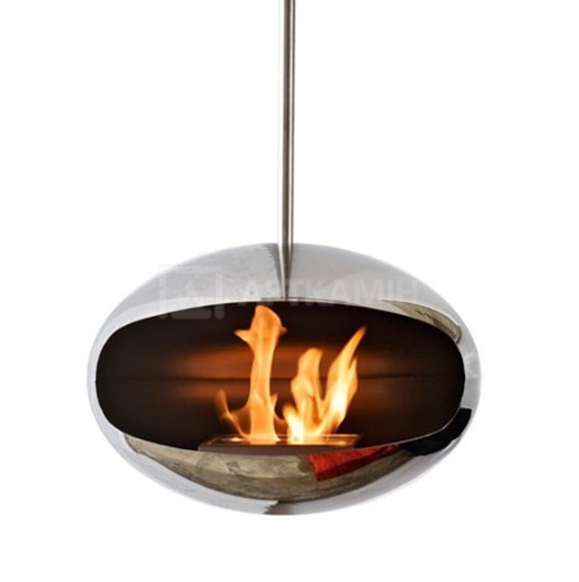 Біокамін Cocoon Fires Aeris Hanging Cocoon Stainless Steel