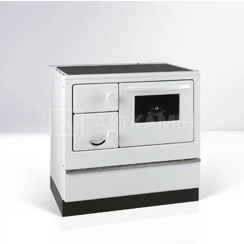 Піч Thorma Okonom 85/Fiko De Luxe white right. Фото 2