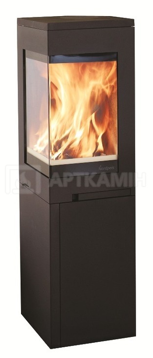 Піч опалювальна Nordpeis Quadro 3 (пряма стінка/на кут)