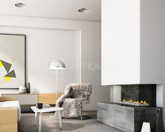 Камінна топка газова Kratki LEO 100 LPG LP тристороння. Фото 2